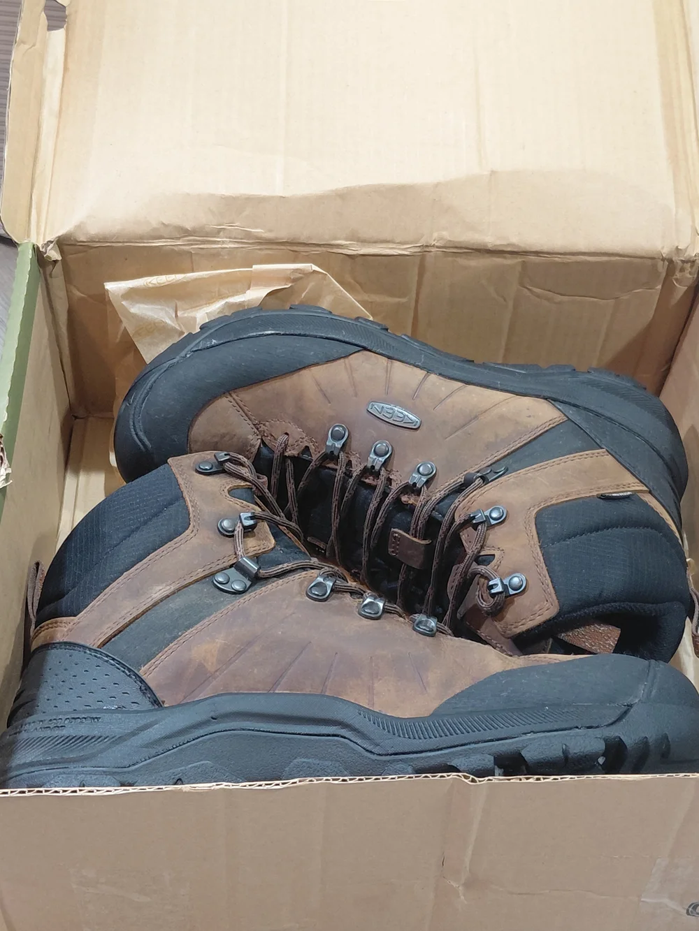 NEW KEEN Men's Revel IV Mid Polar Boots Brown Waterproof Insulated SIZE 10.5